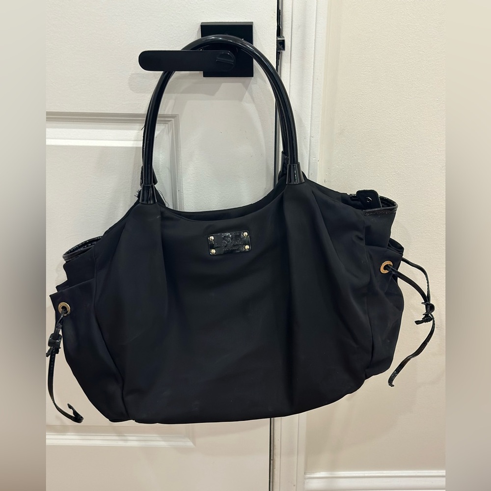 ♠️ Kate spade gorgeous black x large diaper stroller bag ♠️